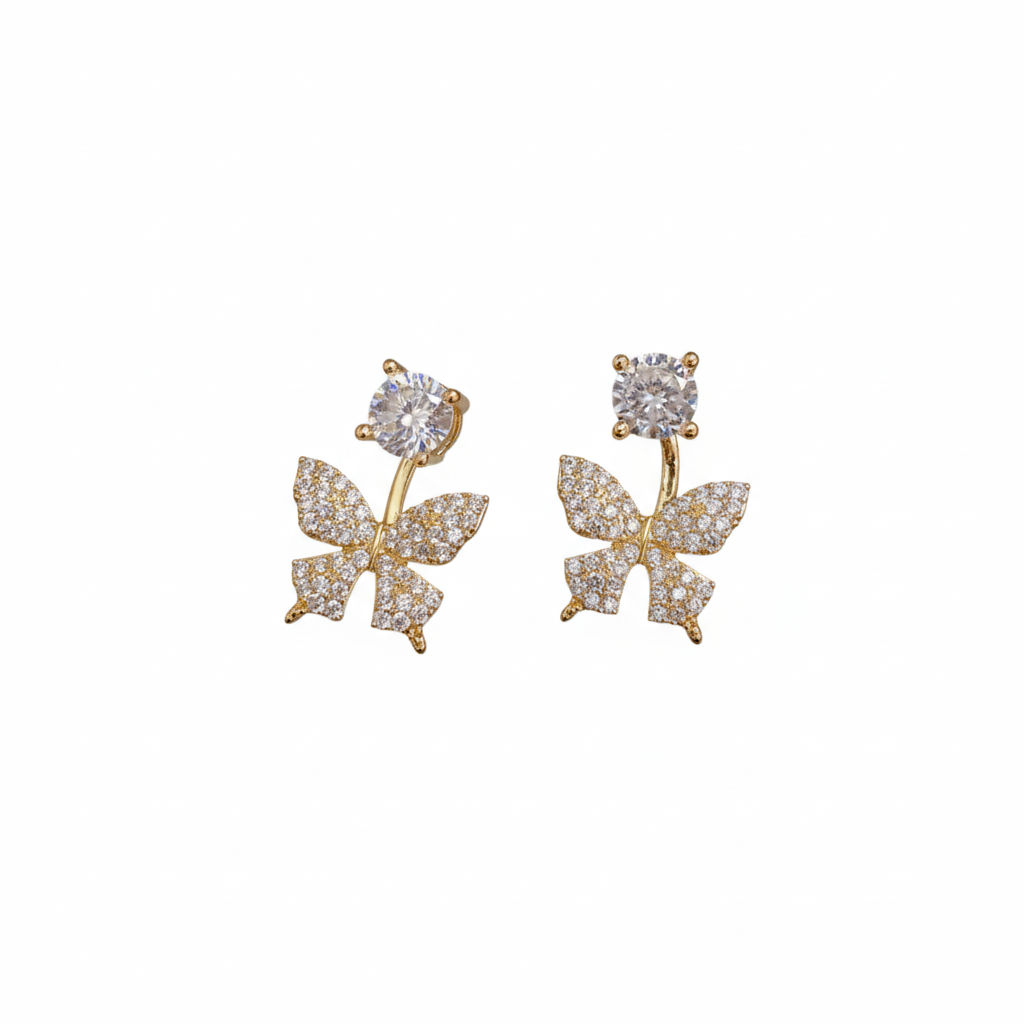 Korean Butterfly Earrings