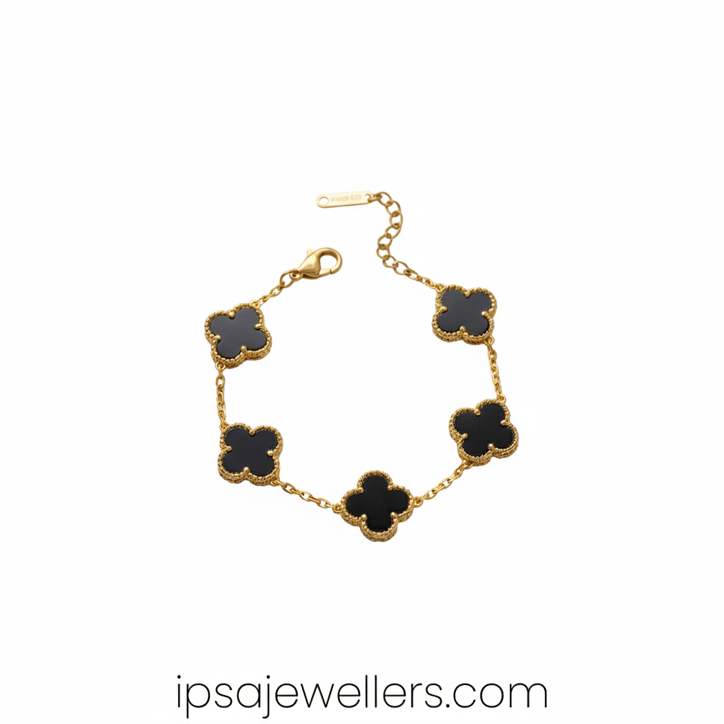 Black Cloves Bracelet  - Anti Tarnish