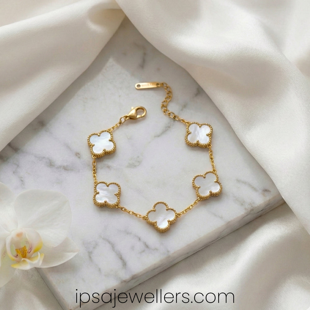 White Cloves Bracelet - Anti tarnish