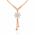 Crystal Flower Necklace