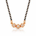 Floral Pendant Mangalsutra - Anti Tarnish